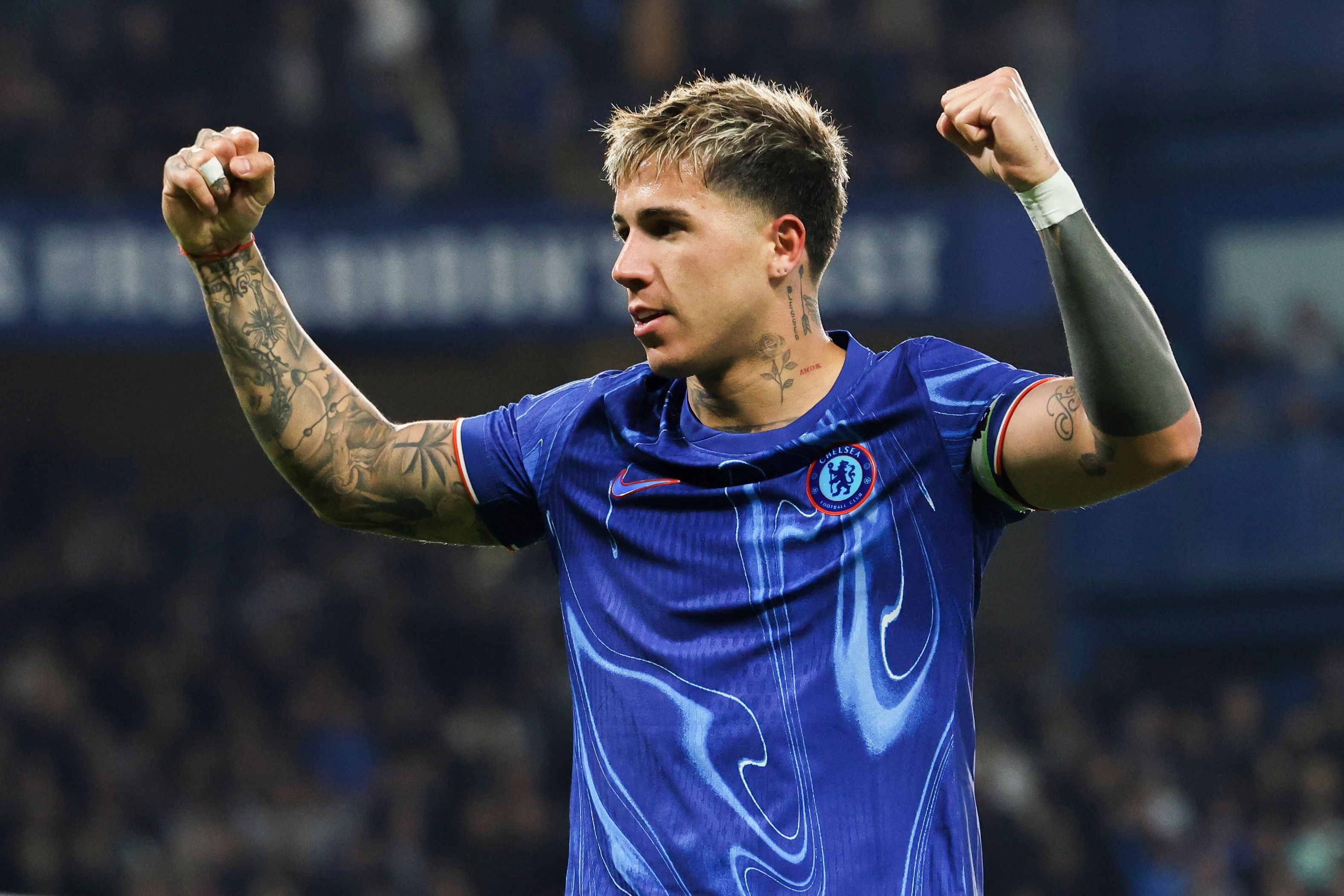 恩佐：赛后落泪因我感到激动 马雷斯卡的战术在比赛中都实现了